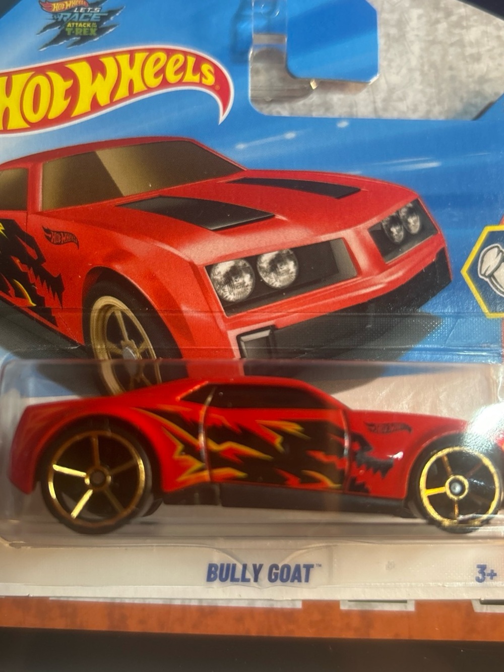 Hot Wheels Bully Goat Red Die-Cast Toy Car